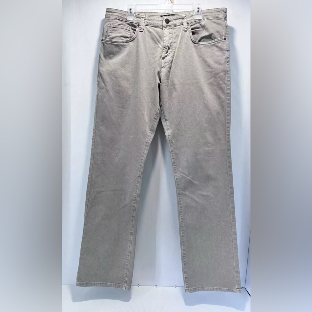 Mavi Jeans Mens 38x33.5 Matt Relaxed Straight Leg Tan Denim Stretch Like New!